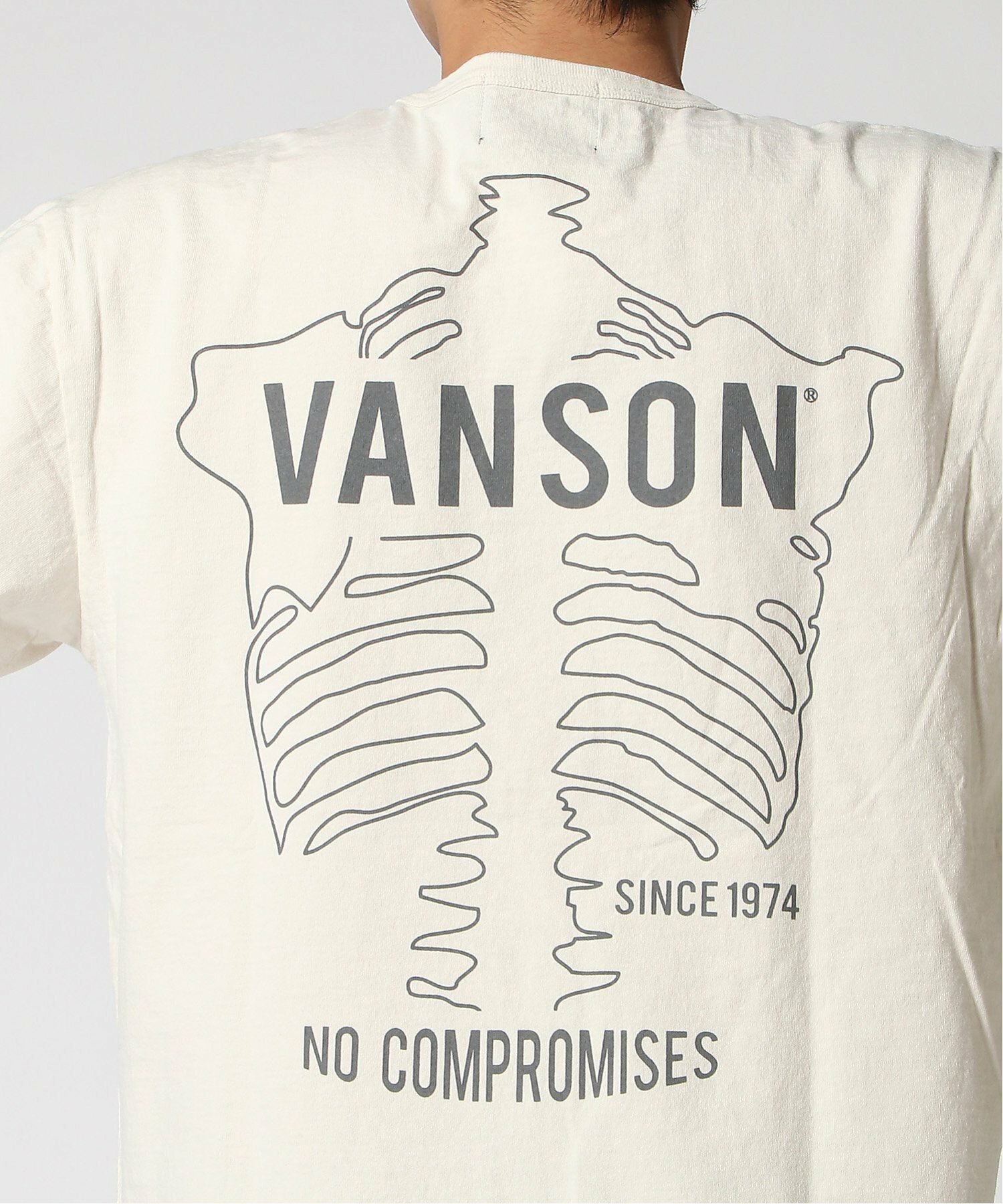 (M)VANSON/VANSON-MADE IN USA-ヘビーオンス・ボーン-SSTEE